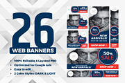 Web Banners Optimized for Google Ads, a Templates & Theme by Better Be a Designer (Thumbnail 1 of 10)