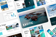 Exotic Escapes Presentation, a Presentation Template by Interpitch (Thumbnail 1 of 8)
