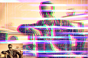 90s Retro VHS Glitch Photoshop, an Action Add-On by Studio Retouch (Thumbnail 2 of 12)