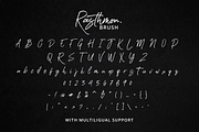 Rasthmon - Brush Font, a Script Font by tebaltipislab (Thumbnail 11 of 13)