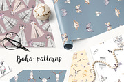 BOHO PATTERNS, a Pattern Graphic by Natali Smolova (Thumbnail 1 of 8)