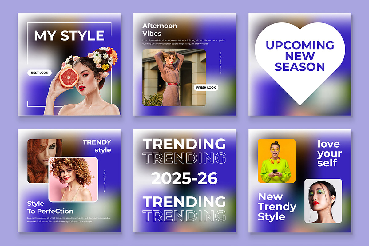 Minimal Social Media Post Template, an UI Kit Template by CreativeShaper (Photo 2 of 3)