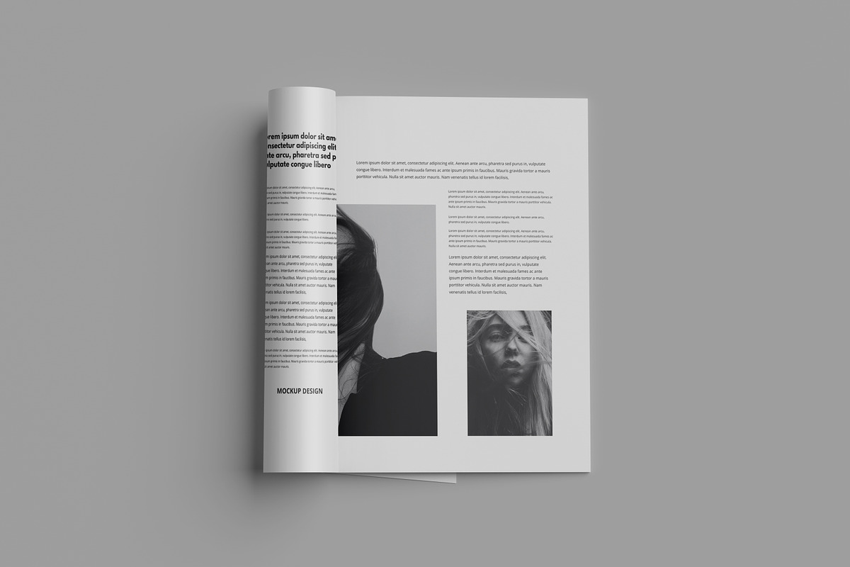 A4 Magazine Mockup, a Print Template by AKMAL STUDIO (Photo 8 of 14)