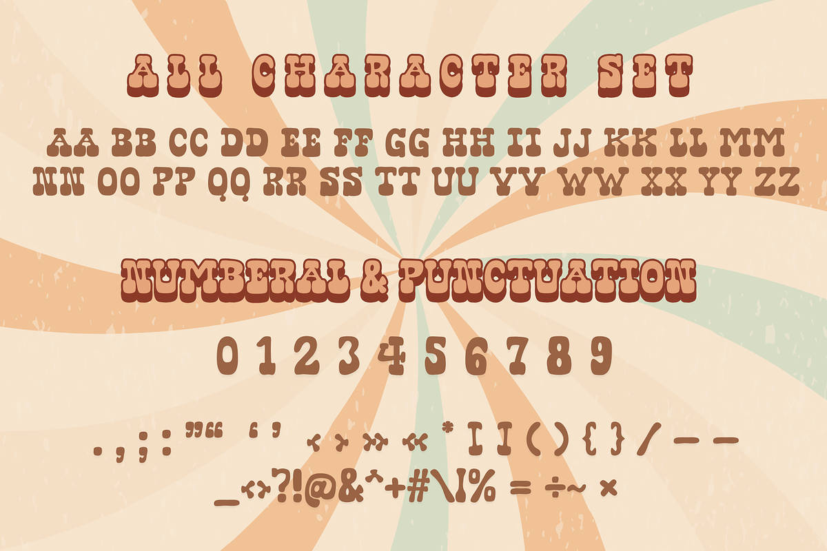 Retro Western is a Western font, a Serif Font by Brown Cupple (Photo 4 of 5)