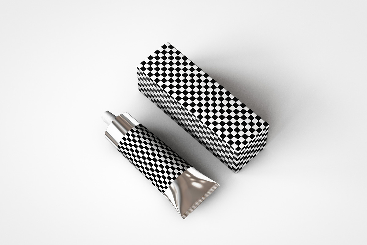 Aluminium Plastic Tube Mock-Up, a Packaging Mockup by TSOBG (Photo 14 of 16)