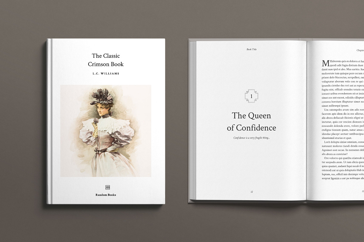 Classic Crimson Book Template, a Magazine Template by Ruben Stom (Photo 10 of 13)