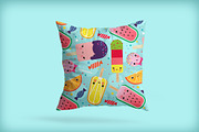 Kawaii Sweets Seamless Pattern, a Pattern Graphic by Pia Kolle (Thumbnail 2 of 4)