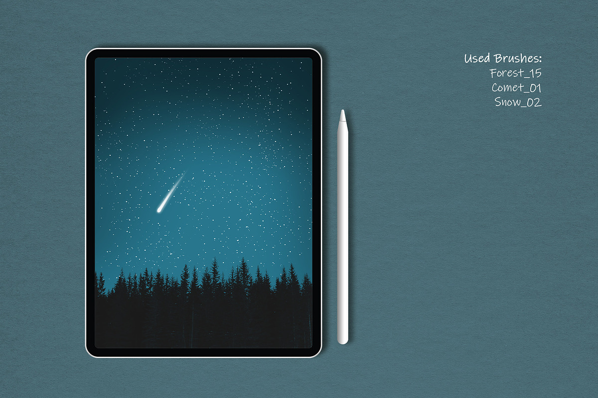 Photoshop Landscape Stamp Brushes, a Brush Add-On by MISTstudioDesign (Photo 10 of 12)