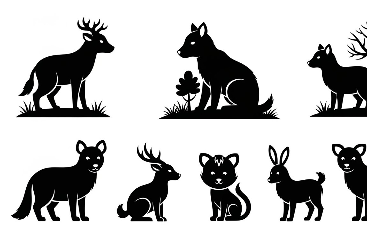 versatile nature-themed silhouettes, an Illustration by Amazin_art (Photo 29 of 31)