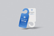 Creative Door Hanger Mockup, a Household Mockup by Gatamotion (Thumbnail 4 of 5)