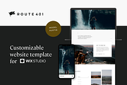 Photographer WIX Website Template, a Wix Template by Route 401 (Thumbnail 1 of 3)