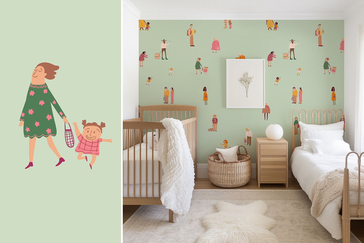 Autumn farm market patterns, a Pattern Graphic by Carpet Tapete Pretzel (Photo 6 of 14)