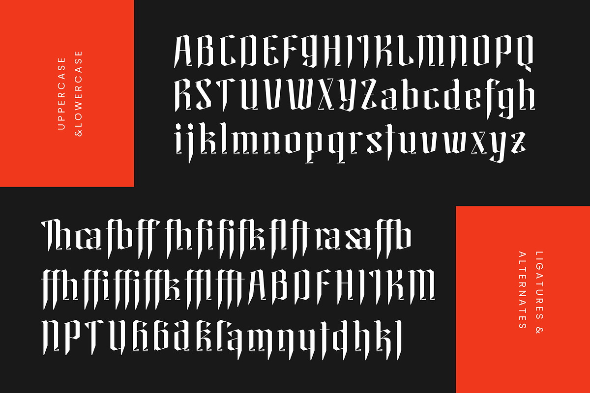 Helosa Modern Blackletter Font, a Blackletter Font by timelesstype.co (Photo 18 of 20)