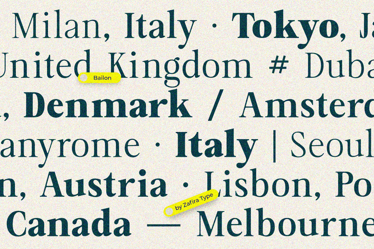 Bailon, a Serif Font by Zafiratype (Photo 5 of 15)