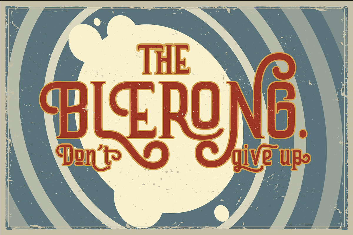 Sand Forest - Retro Display Font, a Sans Serif Font by AuthenType (Photo 8 of 15)