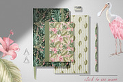Tropical leaves watercolor patterns, a Pattern Graphic by Kate Lanbina (Thumbnail 7 of 16)
