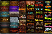 Action Sci-Fi Fantasy Text Effects, a Layer Style Add-On by pixelsao (Thumbnail 10 of 11)