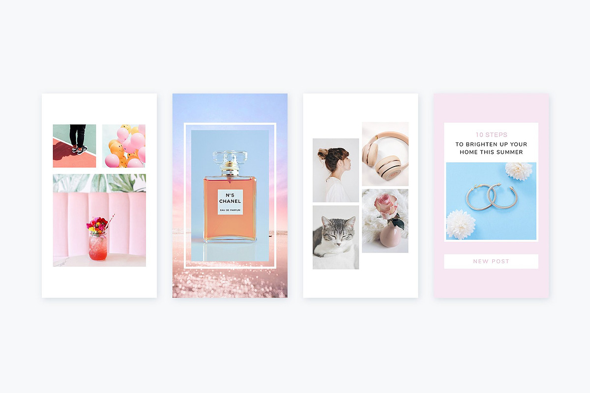 Instagram Stories Pastel Pink CANVA, a Social Media Template by Poego Social (Photo 6 of 12)