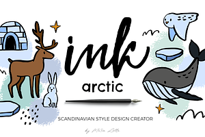 Scandinavian Arctic fun ink creator