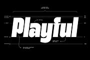Rafigen Display, a Font by A.Budianto (Thumbnail 3 of 9)