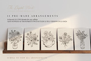 The Digital Florist Vintage Garden, an Illustration by Sophia J Caldwell (Thumbnail 19 of 20)