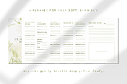 The Slow Living Planner Template, a Stationery Template by The Little Lily Studio (Thumbnail 2 of 5)