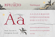 Lepharto, a Serif Font by kerismaker (Thumbnail 4 of 12)