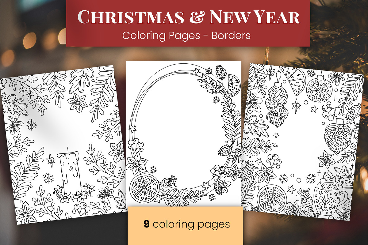 Adult Coloring Book | Whole Shop, a Graphic by ChristinaDesigns (Photo 24 of 28)