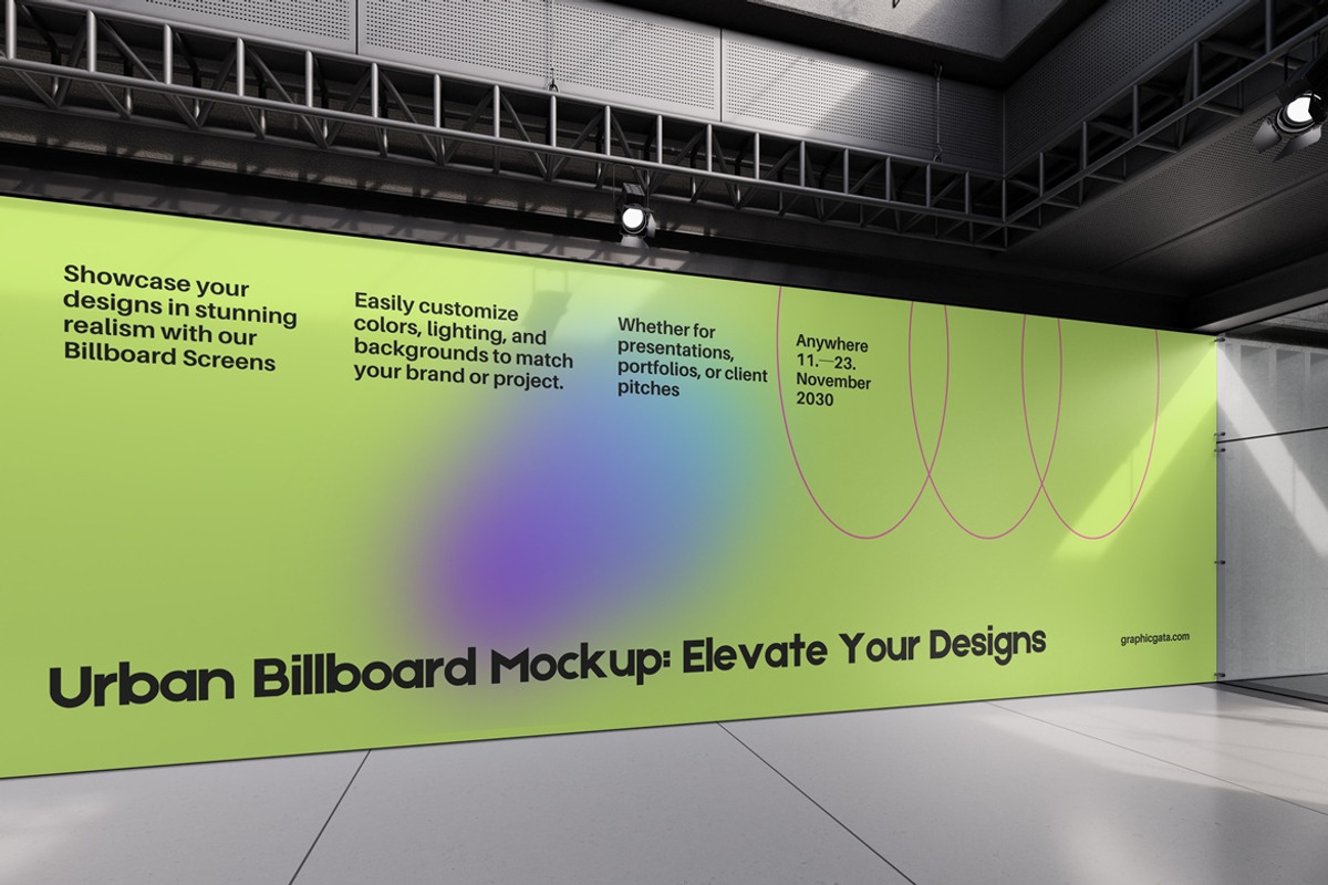 Urban Billboard Mockup, an Advertising Mockup by PixelPiknik (Photo 5 of 5)