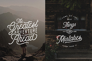 Anchorage Script Typeface