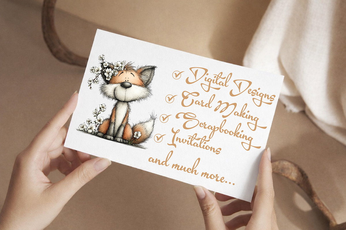 Whimsical Spring Animals Clipart PNG, an Illustration by Libby Wishes (Photo 2 of 5)