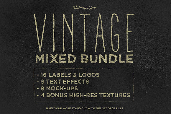 Vintage Mixed Bundle Vol.1 preview 6