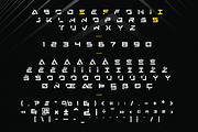 Mexon - Futuristic Font, a Sans Serif Font by Linecreative (Thumbnail 6 of 6)