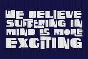 Stacked Letter - Bold Display Font, a Sans Serif Font by PutraCetol Studio (Thumbnail 2 of 11)