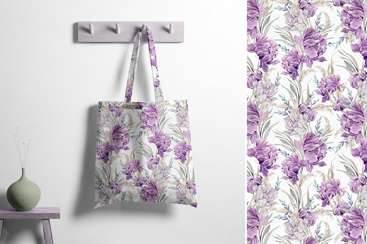 21 Watercolor Seamless Pattern, a Pattern Graphic by Knopazyzy (Photo 2 of 17)