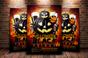 Halloween Black Friday Flyer
