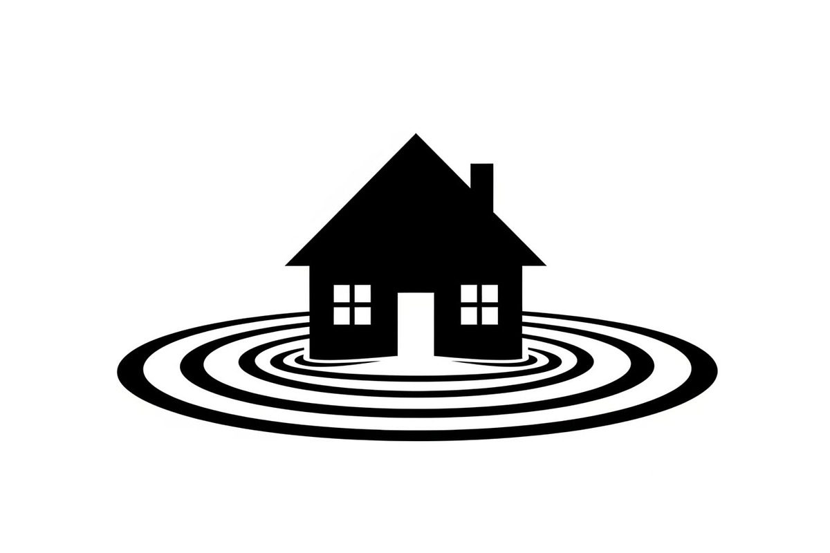 50 Flooded Home Silhouette Bundle, an Illustration by Designs_River (Photo 29 of 51)
