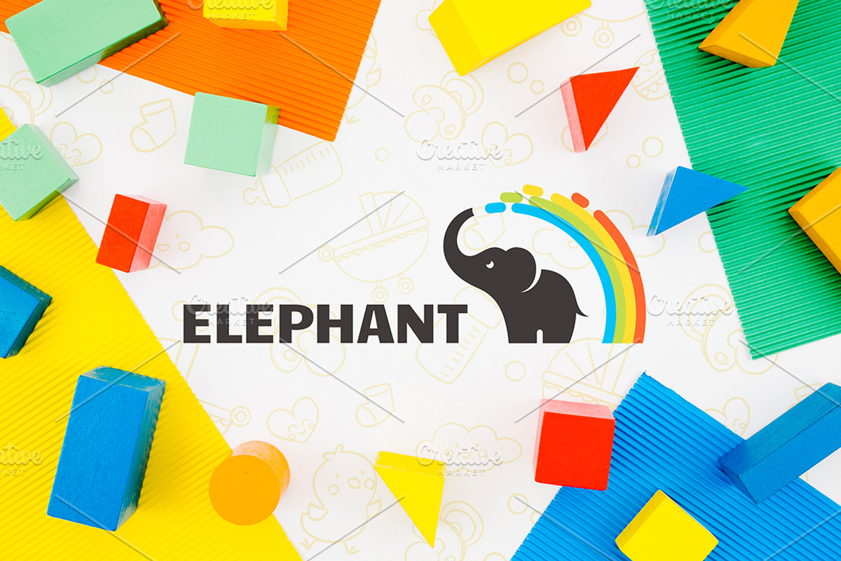 Elephant Logo Template, a Branding & Logo Template by tetiana.svirska (Photo 2 of 2)