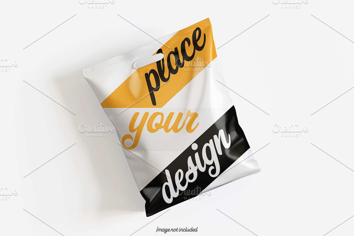 Paper bag white color mockup bundles, a Packaging Mockup by Ambo Ampeng (Photo 6 of 32)