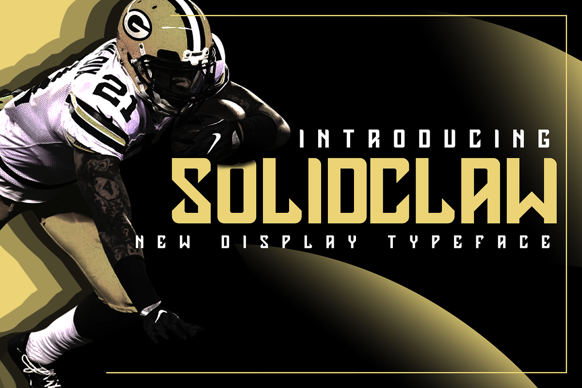 Solidclaw Display Font