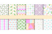 Delicate color geometric prints, a Pattern Graphic by ExpressShop (Thumbnail 2 of 5)