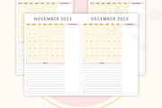 Minimalist Monthly Planner | Canva, a Stationery Template by CreativeBundlex (Thumbnail 4 of 4)
