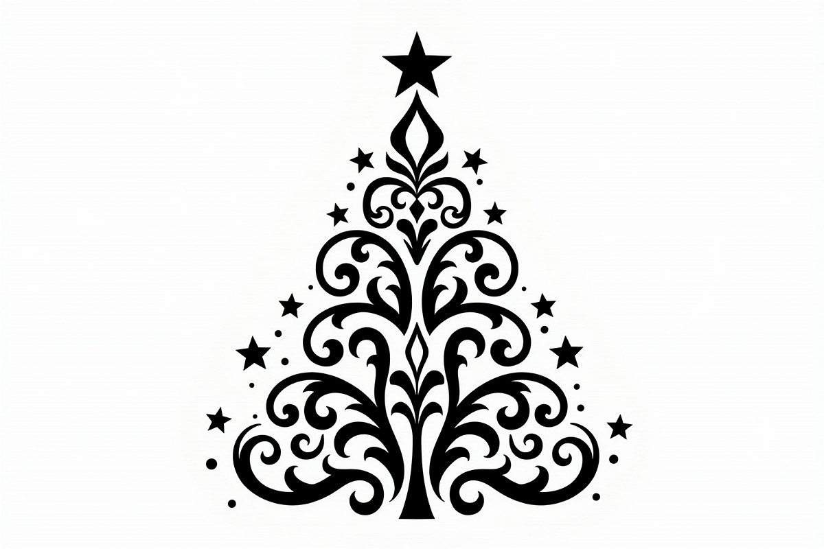 christmas svg bundle, laser cut chri, an Illustration by musafir_fashion (Photo 14 of 16)