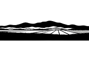 Scenic Rural Landscape Silhouette, a Graphic by BIPLOB EXPERT (Thumbnail 10 of 13)