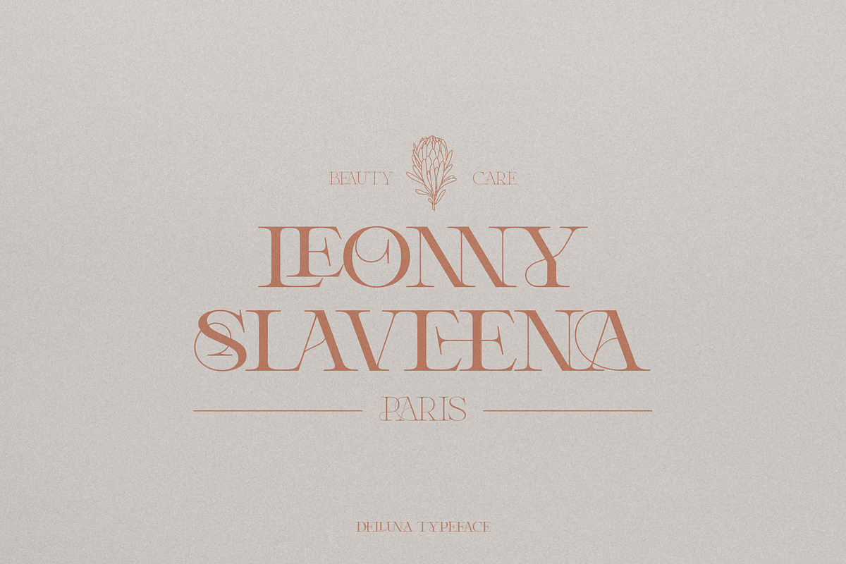 Delluna | Ligature Serif Family, a Serif Font by Krismagraph (Photo 5 of 14)