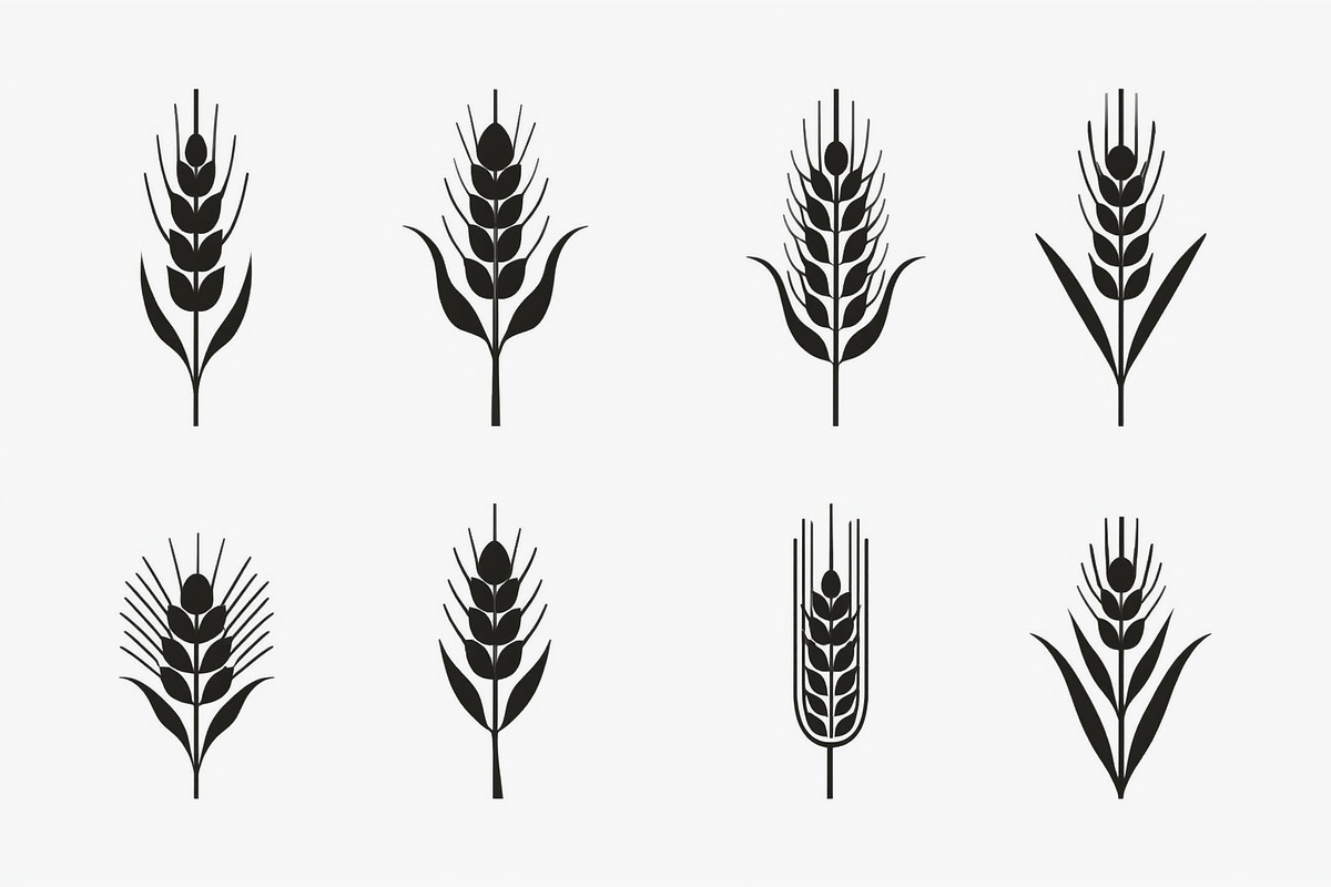 Wheat Field Silhouette Bundle, an Illustration by Designs_River (Photo 3 of 9)