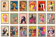 Women Portrait, Women wall Posters, a Wallpaper Photo by Chipshpow Graphics (Thumbnail 5 of 10)
