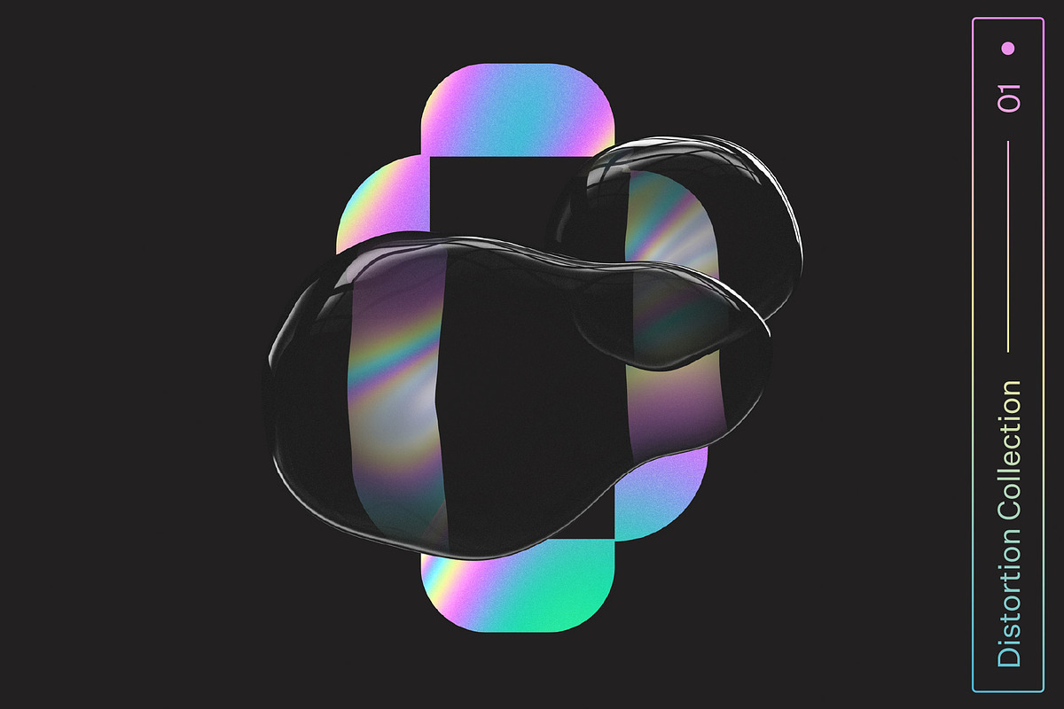 Distortion Collection 01, a Graphic by Orbyt Studio (Photo 1 of 8)