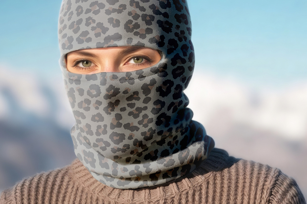 Balaclava Mask Mockup, a Mask Mockup by rebrandy (Photo 3 of 7)