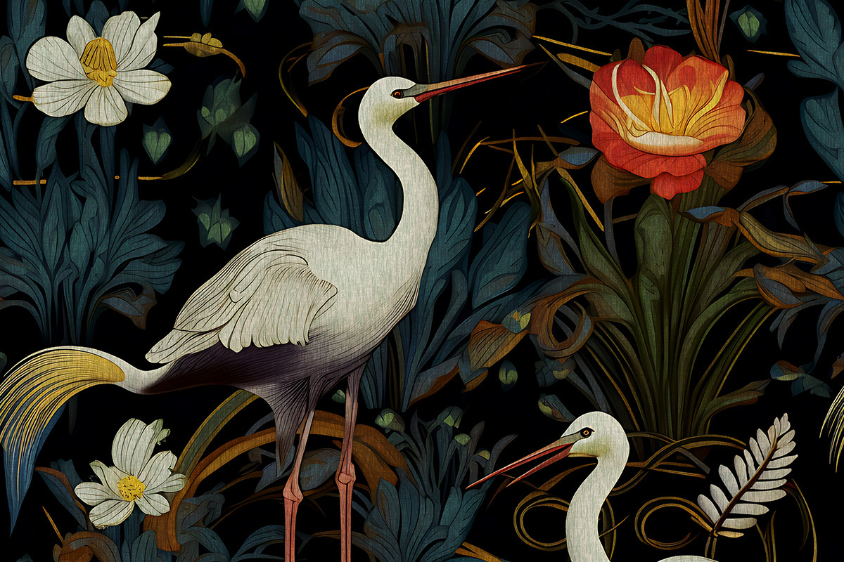 Repeat Pattern Nature Bird, a Pattern Graphic by Design Haus Gallery (Photo 4 of 6)